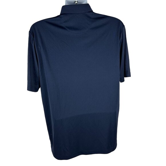 Greg Norman Mens Colorblock Polo Shirt M 100% Polyester Whistling Straits Logo - Picture 2 of 7